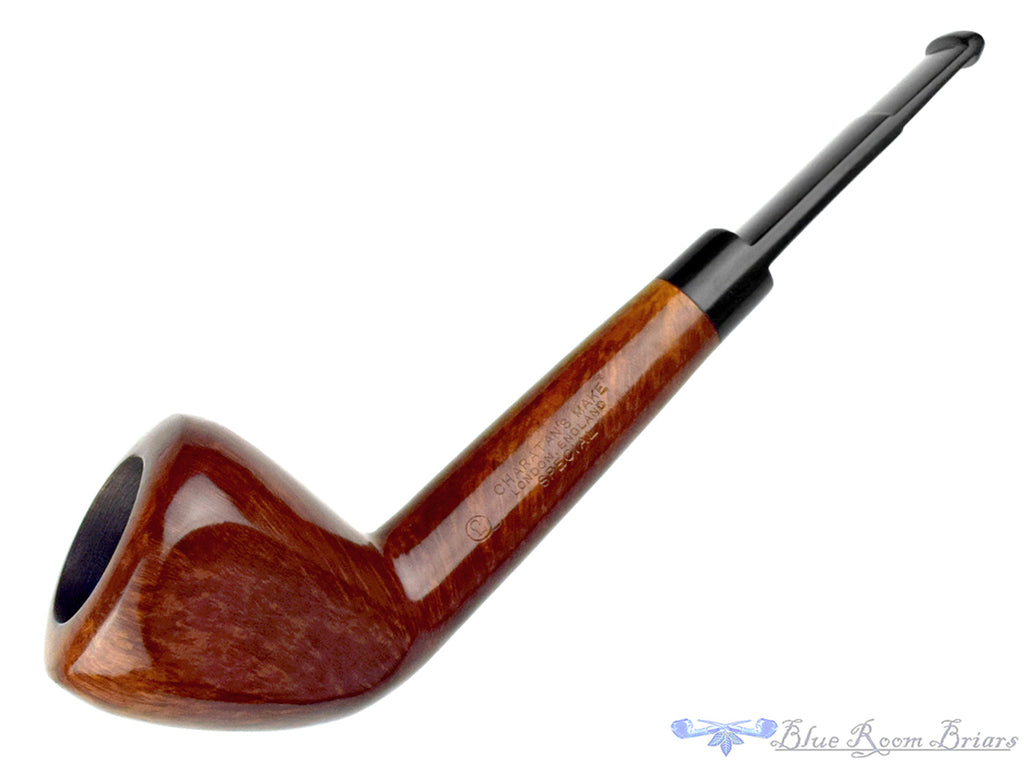 Charatan Special Extra Large Canted Paneled Pear Estate Pipe