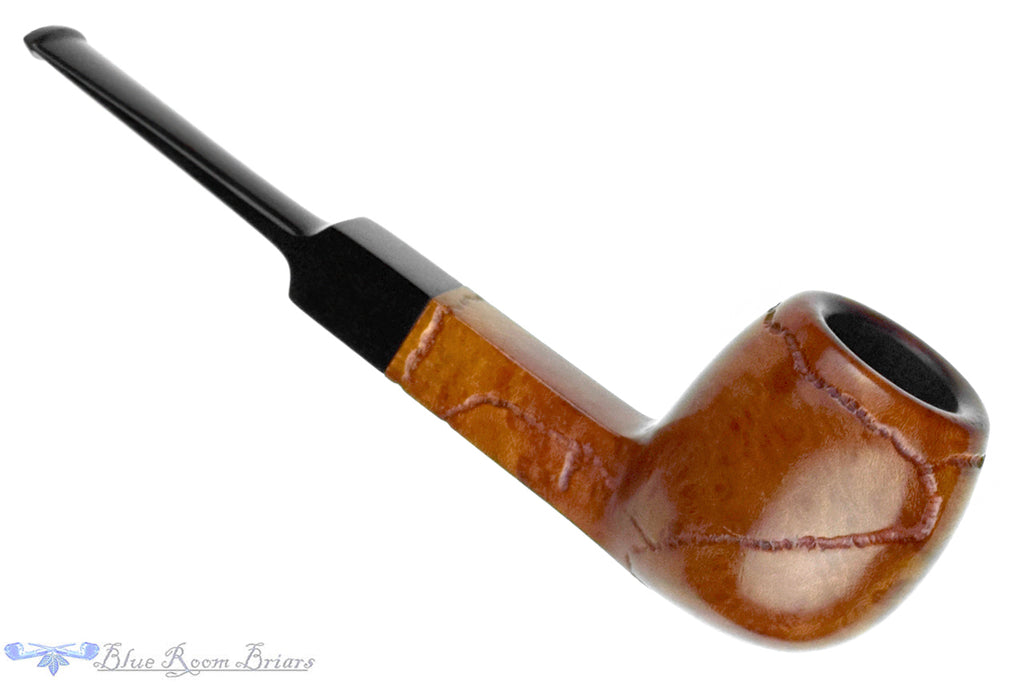 Blue Room Briars is proud to present this Savinelli Sherwood Rock Briar 511 Apple with Square Shank Sitter Estate Pipe