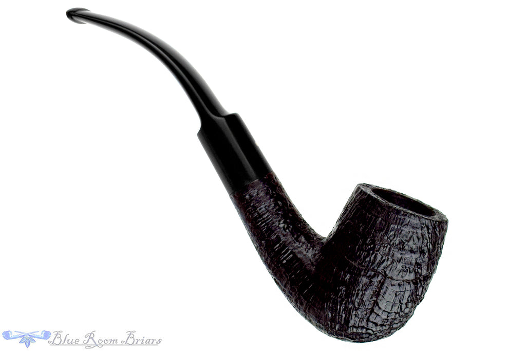 Blue Room Briar is proud to present this Dunhill Shell Briar 656 (1966 Make) Sandblast Bent Billiard Estate Pipe