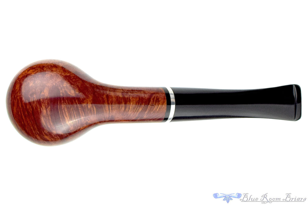 Georg Jensen 304 (1995 Make) Bent Brandy with Nickel Estate Pipe