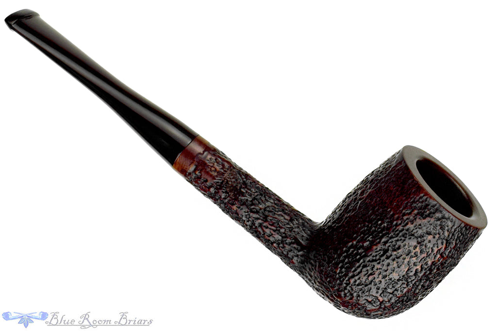 Blue Room Briars is proud to present this V.K Best Briar Rusticated Billiard Estate Pipe with BRB Replacement Stem