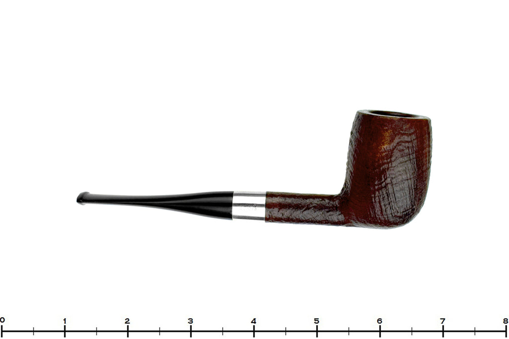 Blue Room Briar is proud to present this Savinelli Silver 702 Sandblast Billiard Estate Pipe