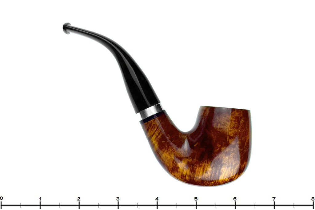 Blue Room Briar is proud to present this Viking Classic Bent Billiard with Nickel Estate Pipe