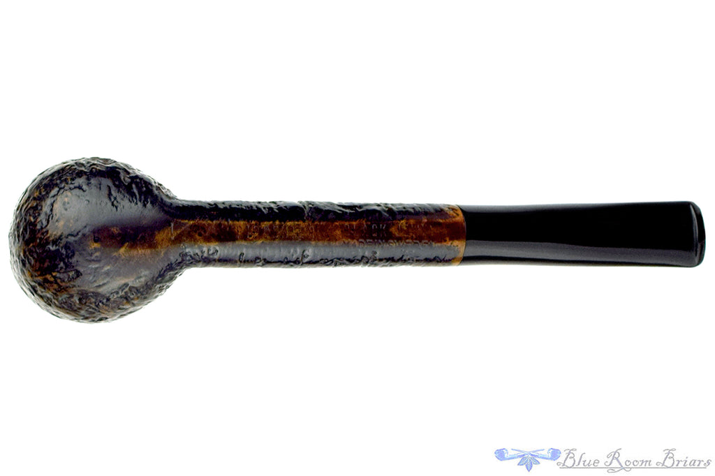 Blue Room Briars is proud to present this Pipcenter Black Jewel Sandblast Billiard Estate Pipe