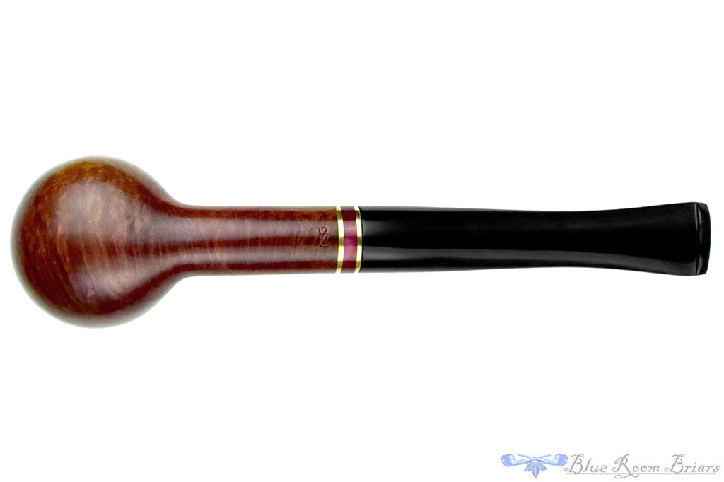 Blue Room Briar is proud to present this White Star (Georg Jensen) Toscana 853 Billiard with Brass and Acrylic Estate Pipe