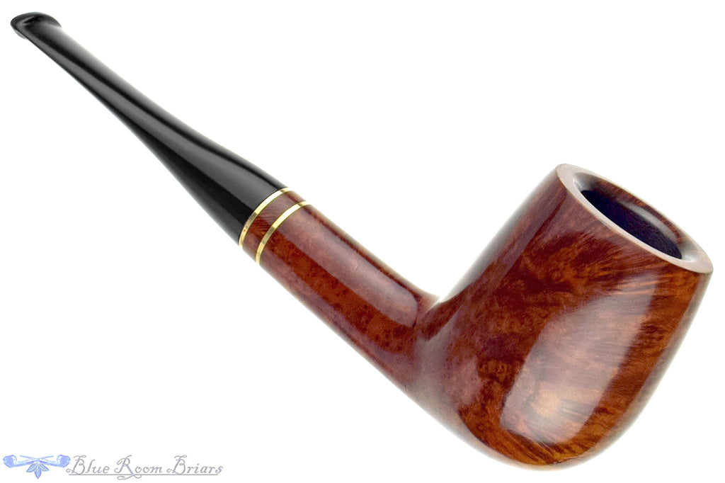 Blue Room Briars is proud to present this Georg Jensen Billiard with Brass and Briar Estate Pipe