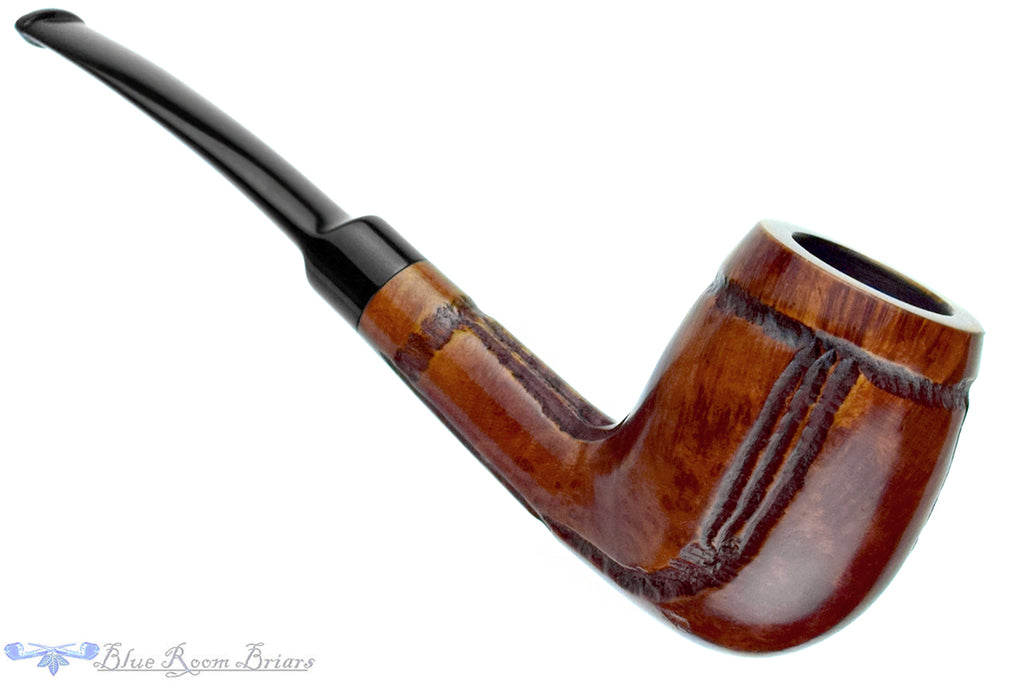 Blue Room Briars is proud to present is Baronet (Savinelli) 306 Spot Carved Billiard Estate Pipe