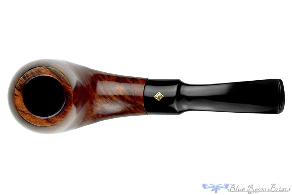 Blue Room Briars is proud to present this BBB Special Make Christmas (1982 Make) Bent Pear Estate Pipe