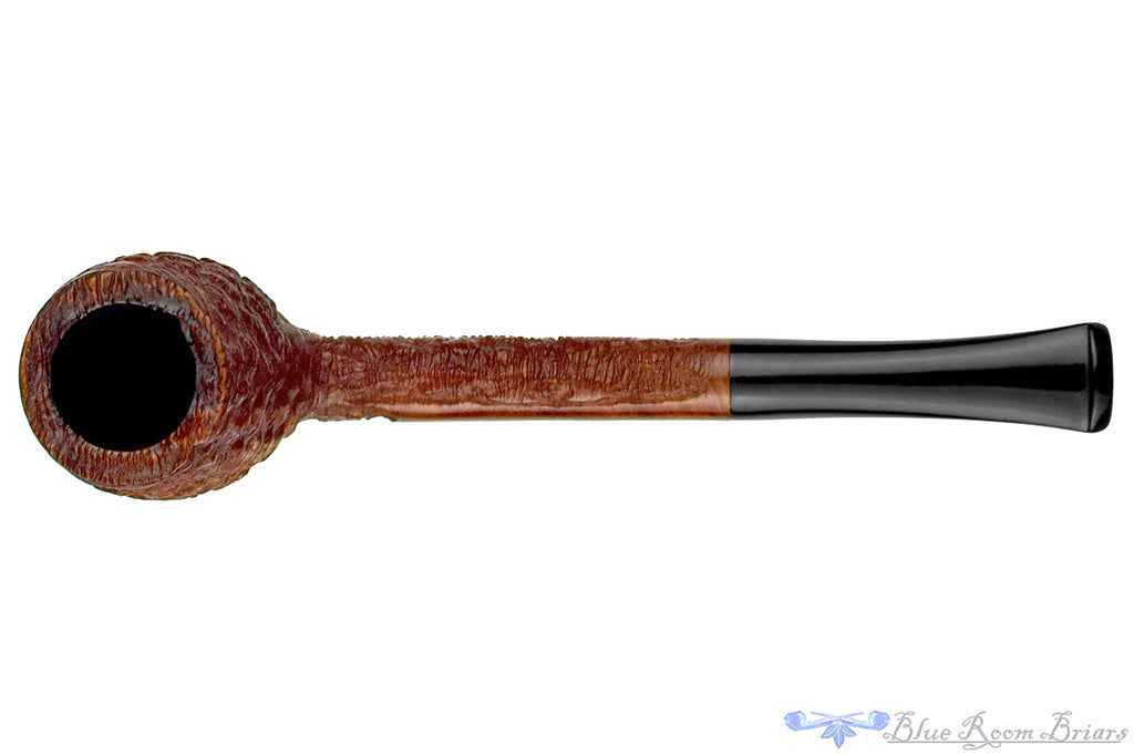 Blue Room Briars is proud to present this White Star (Georg Jensen) 748 Carved Long Shank Billiard Estate Pipe