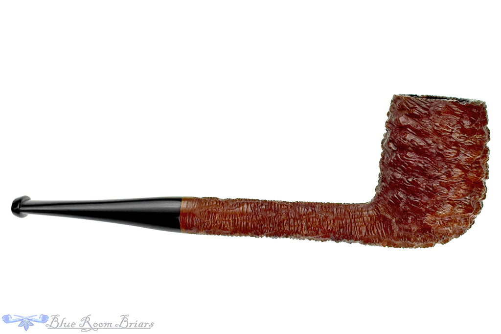 Blue Room Briars is proud to present this White Star (Georg Jensen) 748 Carved Long Shank Billiard Estate Pipe