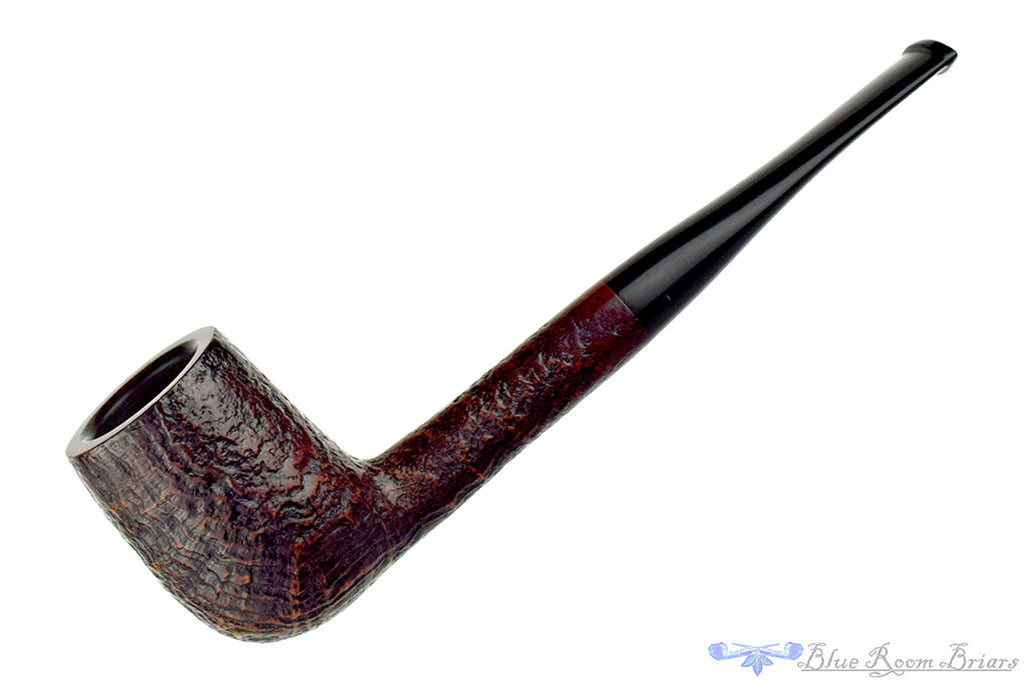 Danish Sand (Georg Jensen) 20 Sandblast Billiard Sitter Estate Pipe