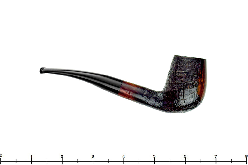 Blue Room Briars is proud to present this Stanwell Vario 139 Bent Partial Blast Billiard Estate Pipe