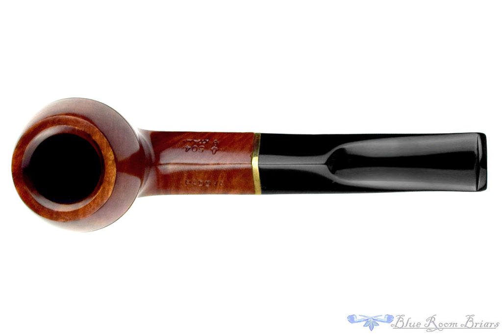 Blue Room Briars is proud to present this Savinelli Padova 504 Bulldog with Brass Estate Pipe