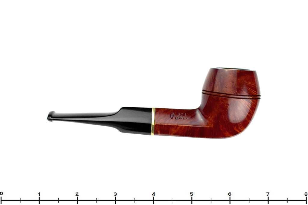 Blue Room Briars is proud to present this Savinelli Padova 504 Bulldog with Brass Estate Pipe
