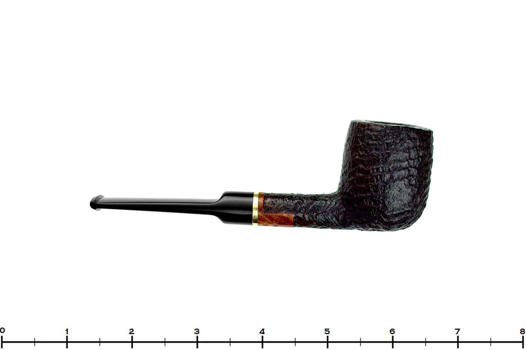 Blue Room Briars is proud to present this Stanwell DM (2002 Make) Sandblast Billiard with Brass Estate Pipe