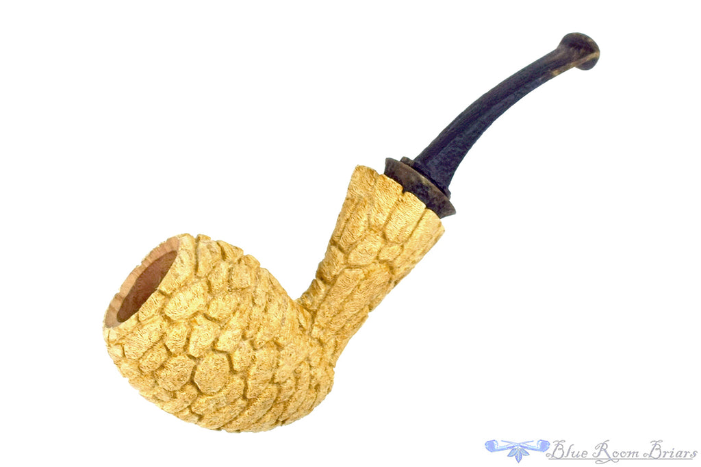 Brian Orton Pipe Carved Driftwood Acorn