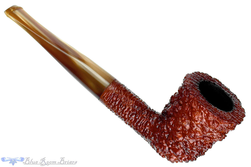 Savinelli Capri Root Briar 412EX Carved Dublin Estate Pipe with Replacement Stem
