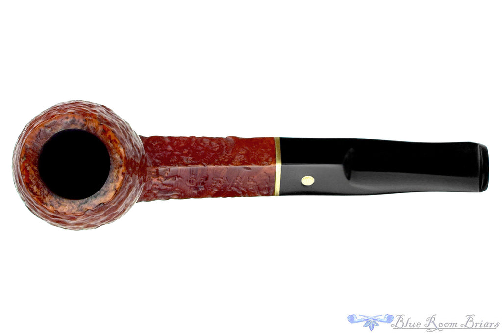 Blue Room Briars is proud to present this Cesare Imperiale E Sandblast Bulldog with Brass Estate Pipe