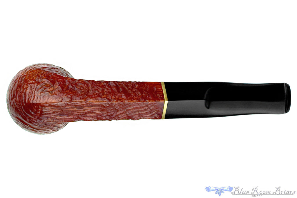 Blue Room Briars is proud to present this Cesare Imperiale E Sandblast Bulldog with Brass Estate Pipe