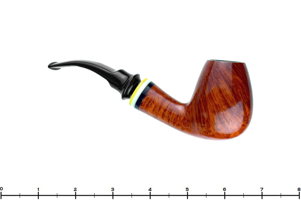 Blue Room Briar is proud to present this Nørding 124 Bent Brandy Egg Estate Pipe