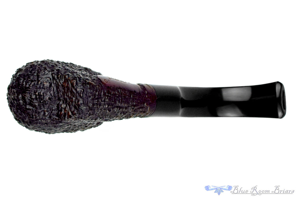 Blue Room Briar is proud to present this The Tinder Box Napoli 05 (Armellini) Rusticated Oom Paul Estate Pipe