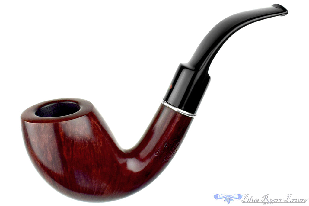 Ser Jacopo Maxima Bent Tulip with Nickel Estate Pipe