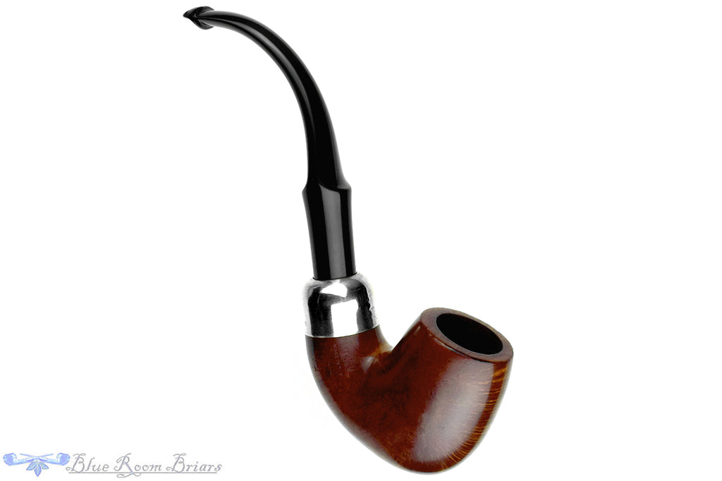 Blue Room Briars is proud to present this Peterson System Standard 312 Bent Billiard with Nickel and P-Lip Estate Pipe