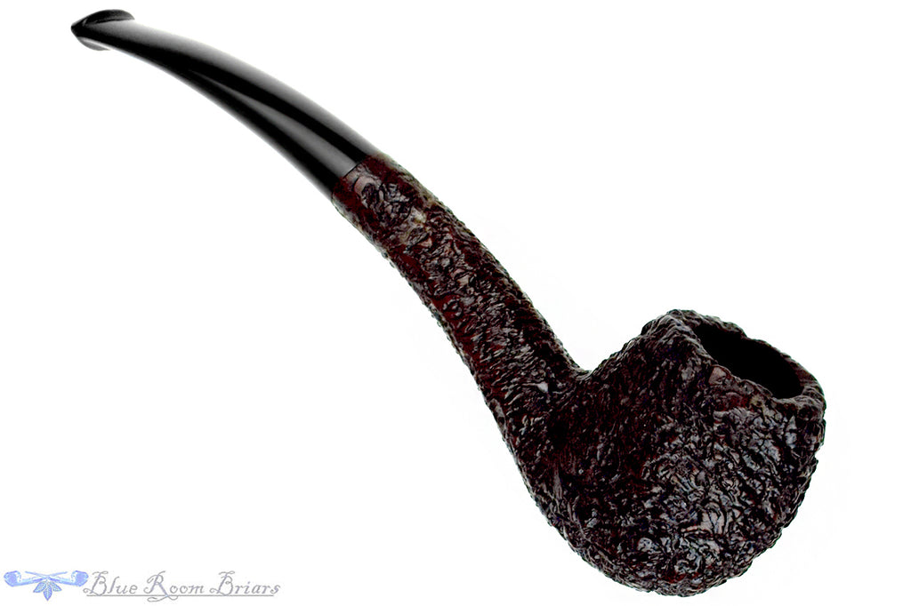 Blue Room Briars is proud to present this Castello Sea Rock Briar SC 84 Hawkbill Estate Pipe with Repaired Shank