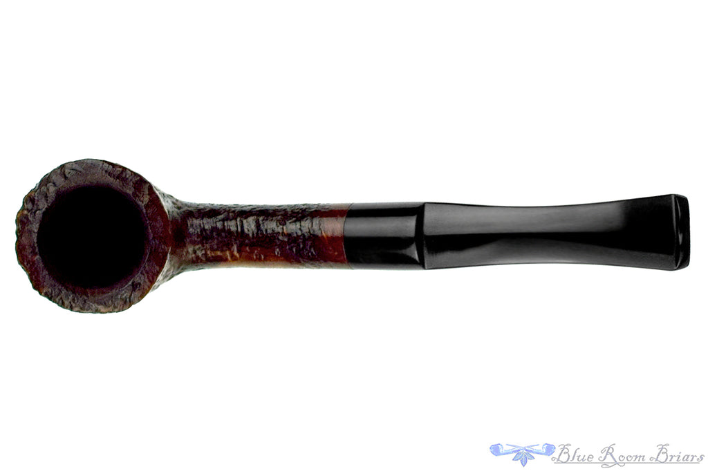 Blue Room Briars is proud to present this Charatan 46 Bent Sandblast Cherrywood Estate Pipe