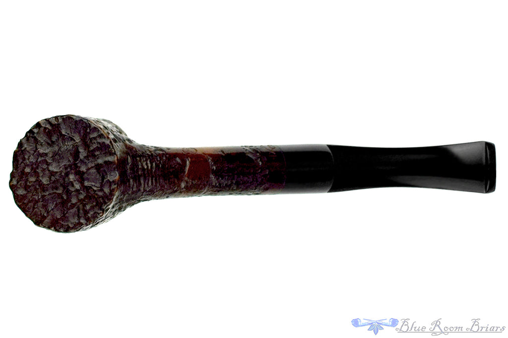 Blue Room Briars is proud to present this Charatan 46 Bent Sandblast Cherrywood Estate Pipe