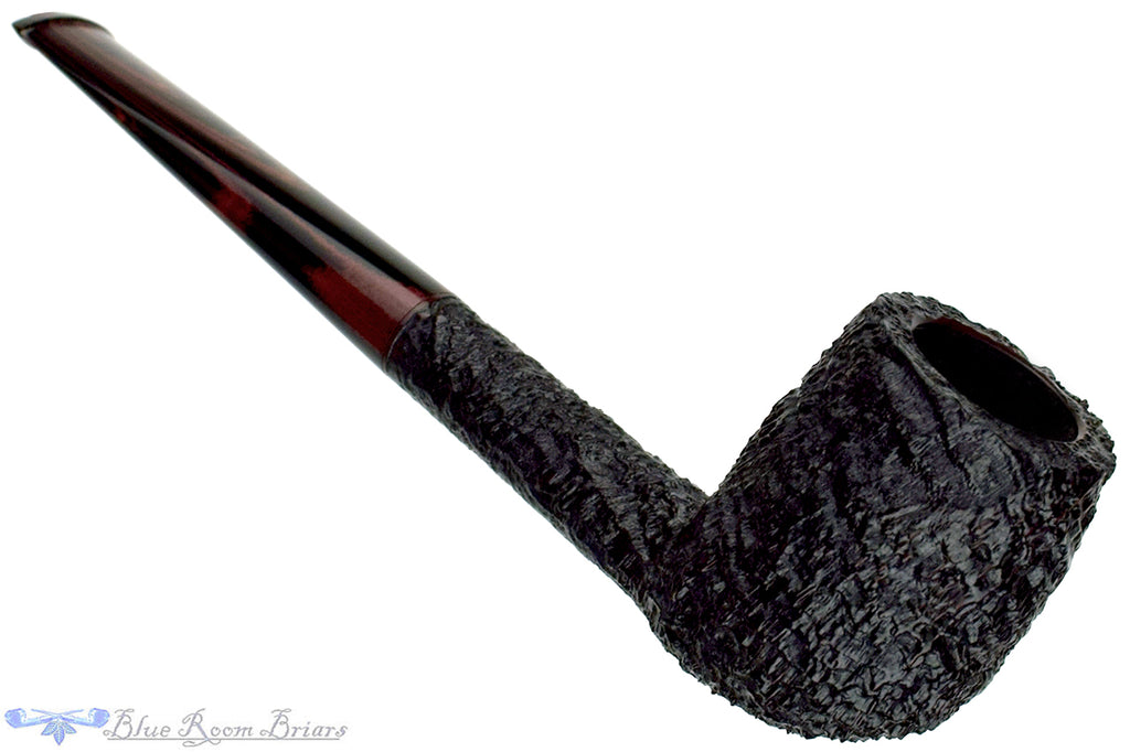 Yorgos Mitakidis Pipe 4424 Sandblast Billiard with Brindle
