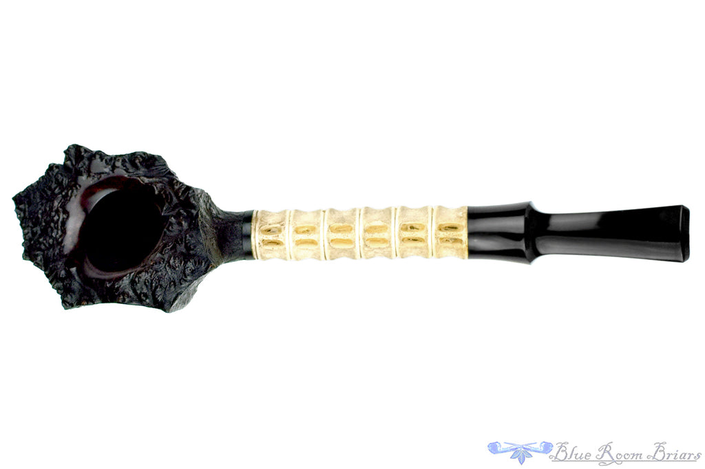 Jesse Jones 2024 Halloween Pipe Large Black Blast with Shark Spine and Plateau