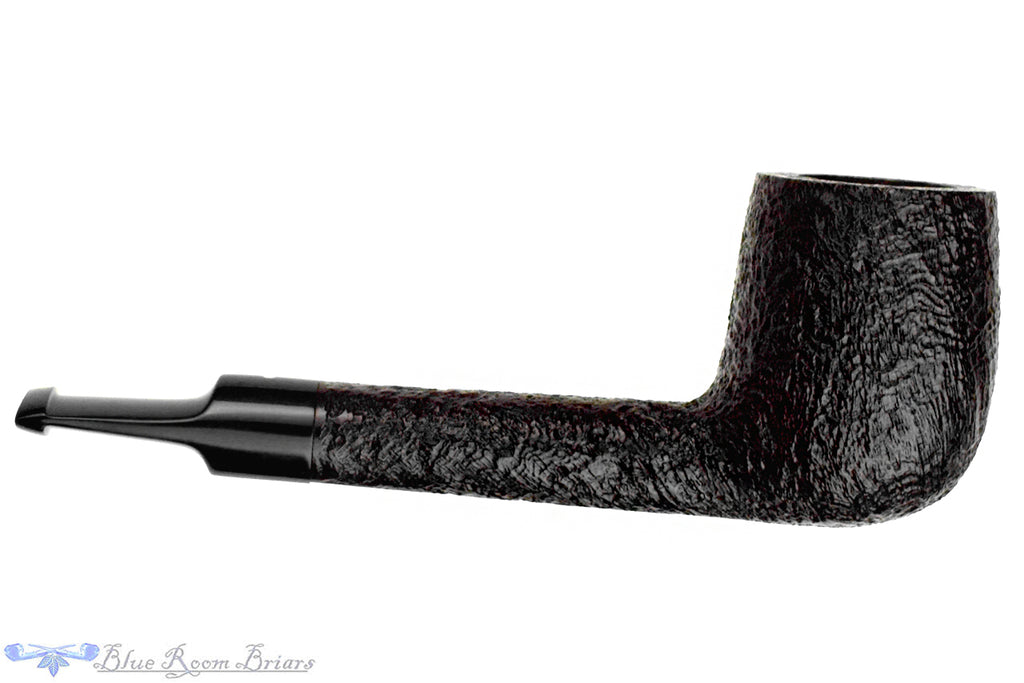 Blue Room Briars is proud to present this Dunhill Shell Briar 4111 (2014 Make) Sandblast Lovat UNSMOKED Sitter Estate Pipe
