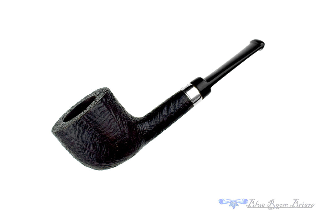 Foundation by Musico Sandblast Pot with Silver Estate Pipe
