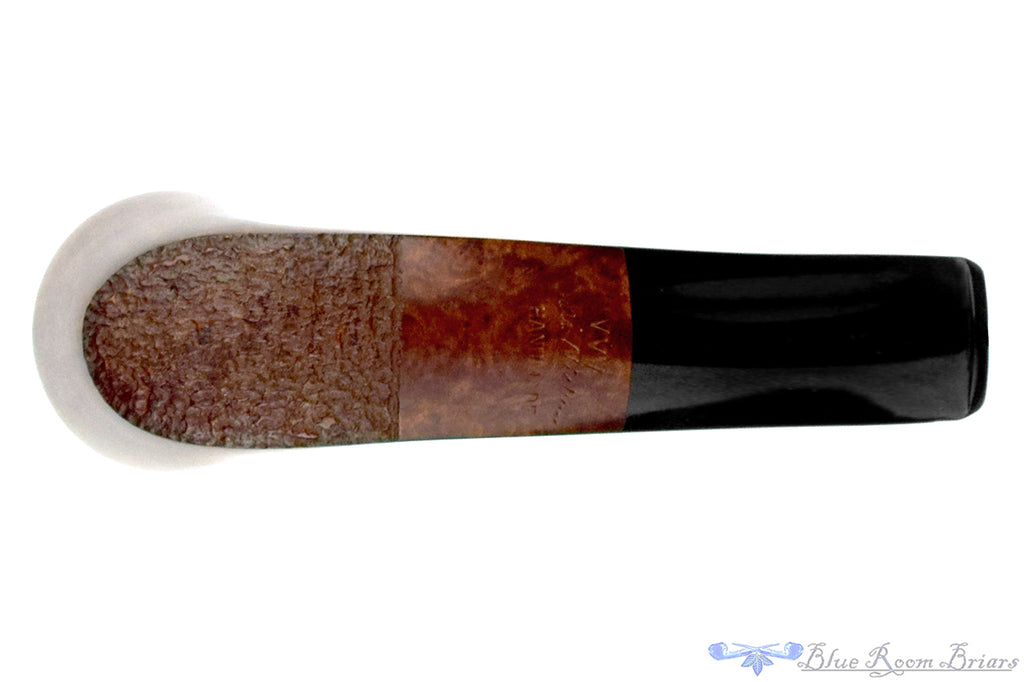 Blue Room Briars is proud to present this Kai Nielsen VVV Bent Partial Rusticated Dublin with Wide Panel Shank Estate Pipe