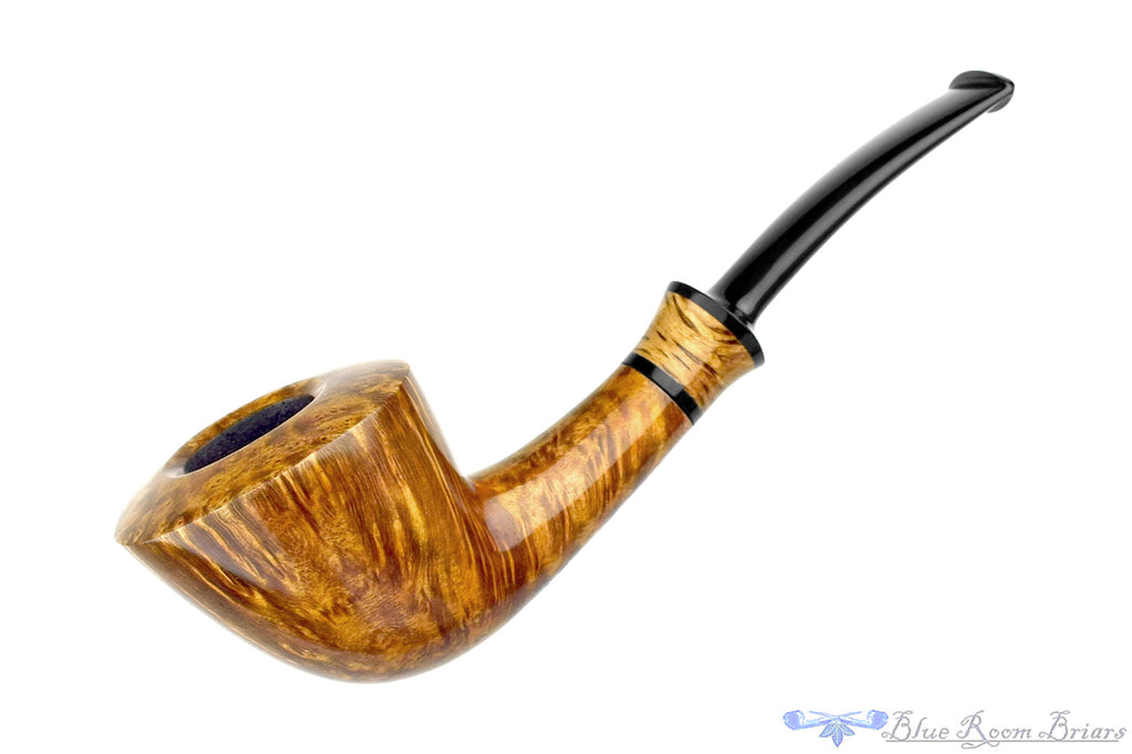 Brian Madsen Pipe 10 Year Anniversary 6 of 10 Bent Contrast Smooth Dublin with Masur Birch