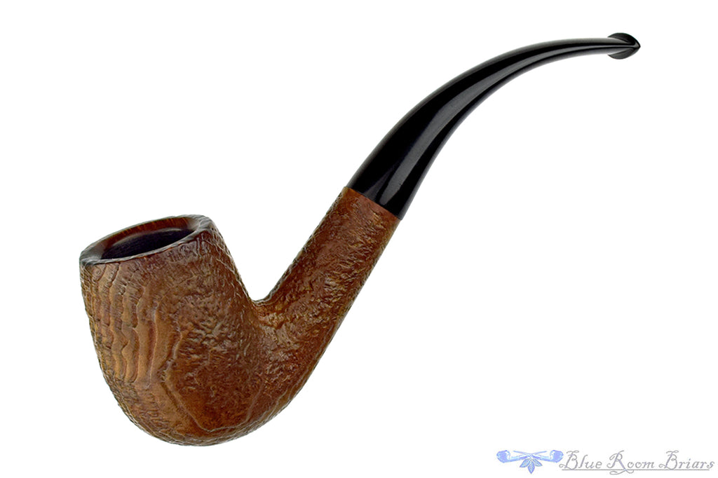 Barling EXEL 5635 1/2 Bent Sandblast Billiard Estate Pipe