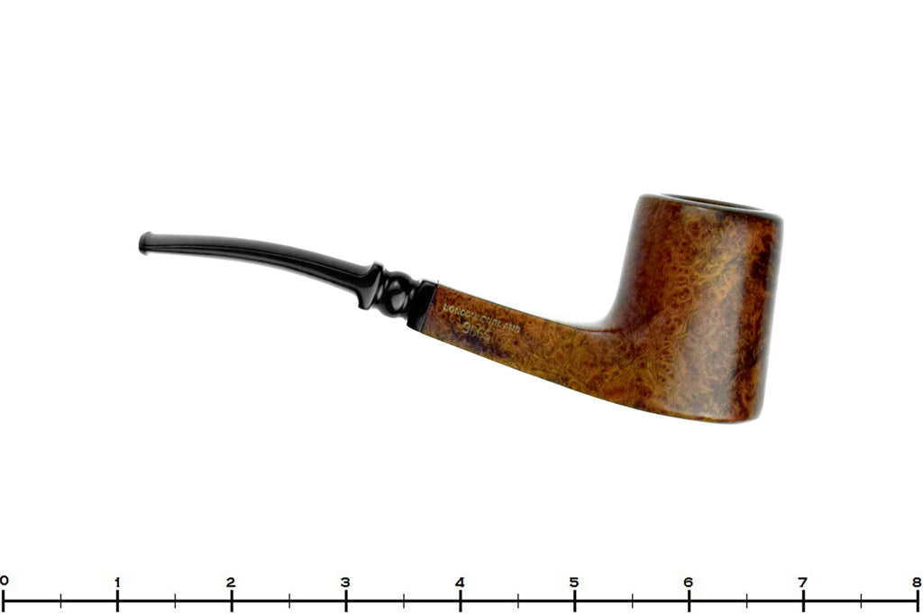 Blue Room Briars is proud to present this Penthouse 9665 (GBD) Bent Poker with Square Tapered Shank Sitter Estate Pipe