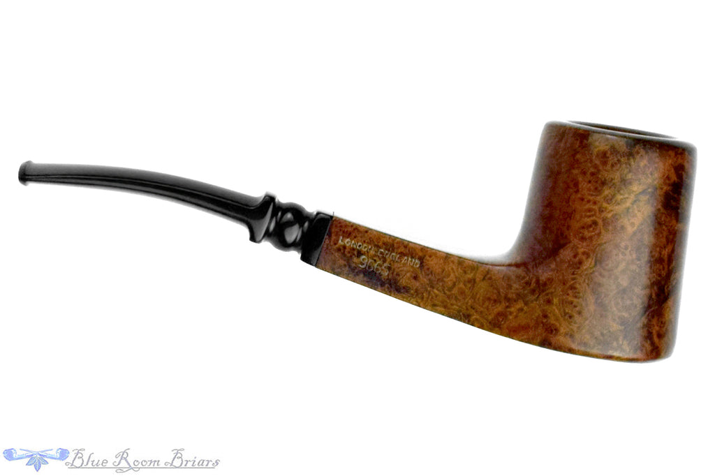 Blue Room Briars is proud to present this Penthouse 9665 (GBD) Bent Poker with Square Tapered Shank Sitter Estate Pipe