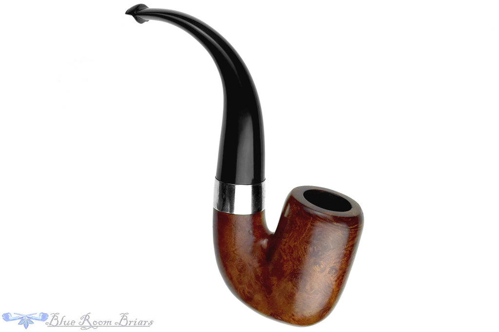 Shamrock (Peterson) 02 Hungarian with Nickel and P-Lip Estate Pipe