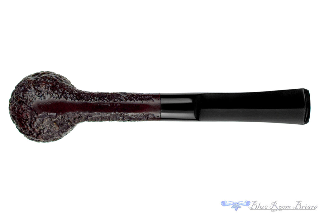 Castello Sea Rock Briar 18P Rusticated Billiard Estate Pipe with BRB Replacement Stem