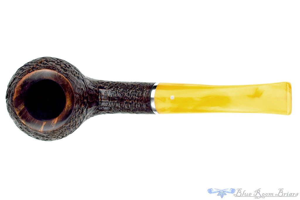 Vauen Lessing 508 Bent Contrast Blast Rhodesian with Nickel UNSMOKED Estate Pipe