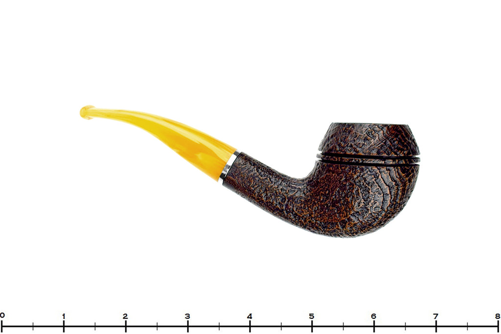 Vauen Lessing 508 Bent Contrast Blast Rhodesian with Nickel UNSMOKED Estate Pipe