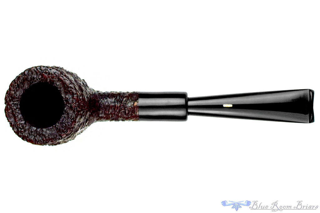 Blue Room Briar is proud to present this Castello Sea Rock Briar SC 95F Pot Sitter with Military Mount Estate Pipe with Replacement Ferrule