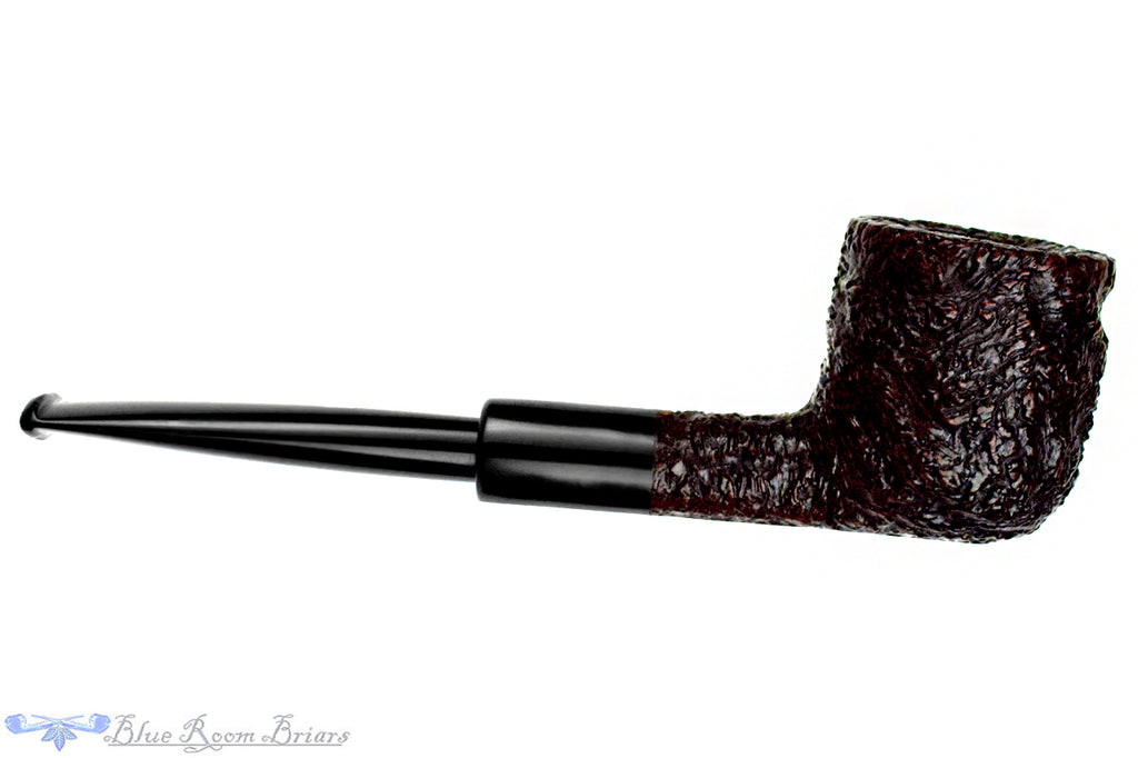 Blue Room Briar is proud to present this Castello Sea Rock Briar SC 95F Pot Sitter with Military Mount Estate Pipe with Replacement Ferrule