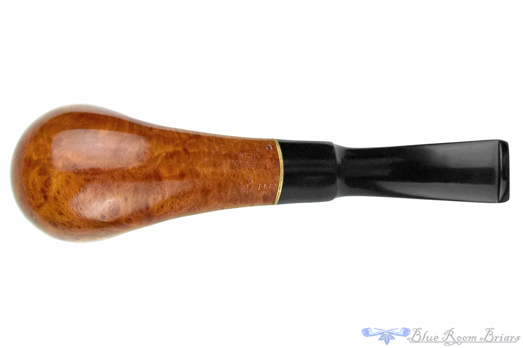 Blue Room Briars is proud to present this GBD Natural (Post-Cadogan 1982 Make) Bent Apple with Brass Estate Pipe