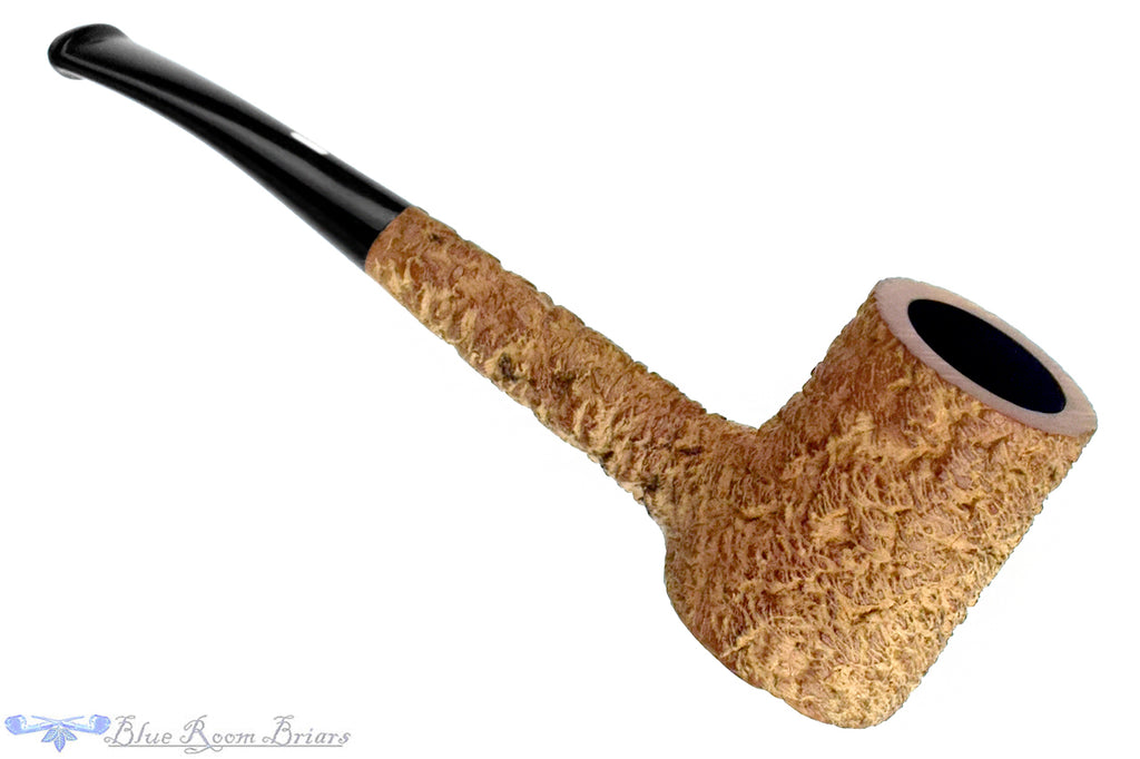 Blue Room Briar is proud to present this Castello Natural Vergin KK Rusticated Poker Sitter Estate Pipe