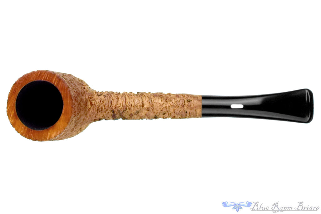 Blue Room Briar is proud to present this Castello Natural Vergin KK Rusticated Poker Sitter Estate Pipe