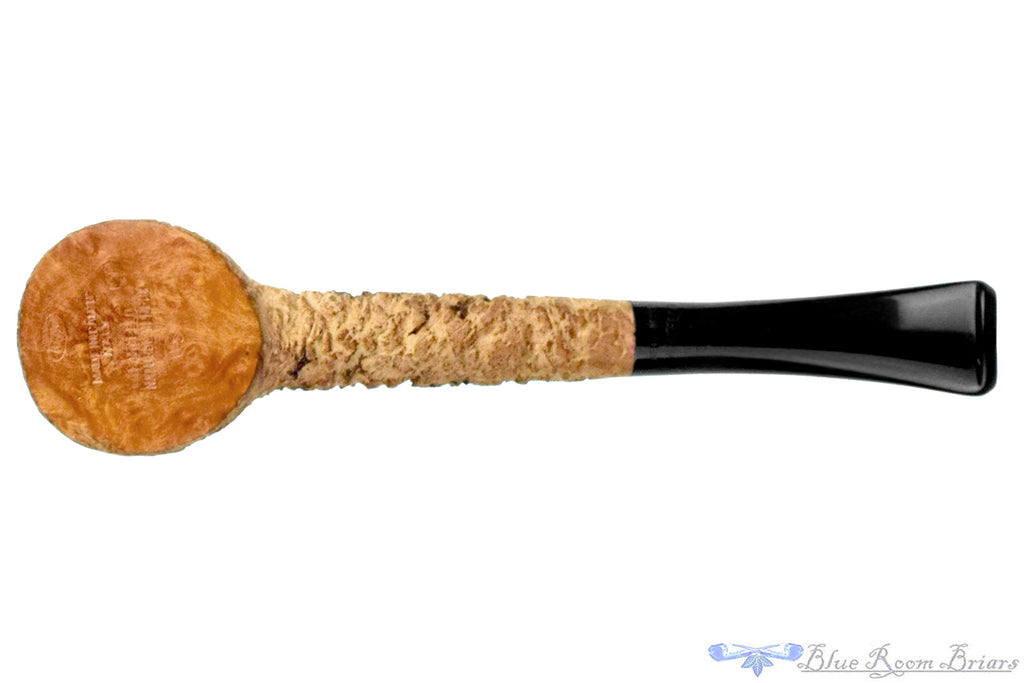 Blue Room Briar is proud to present this Castello Natural Vergin KK Rusticated Poker Sitter Estate Pipe