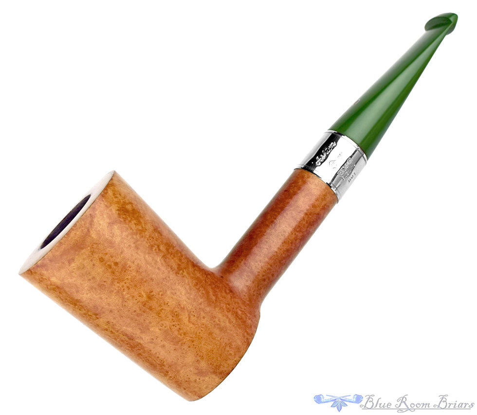 Ashton Sovereign ELX 221 Pale Poker Sitter with Silver Estate Pipe